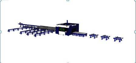 CNC Laser Cutting Machine for H Beams