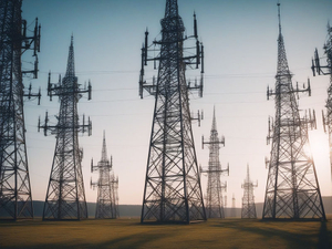 power transmission line tower