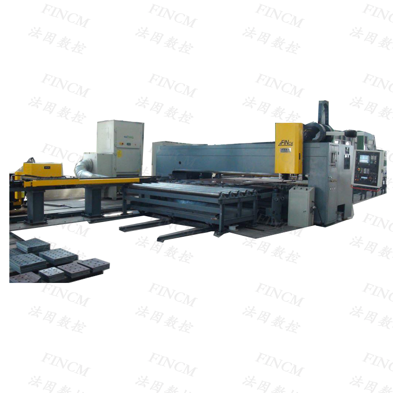 CNC High-speed Plate Drilling Cutting and Marking Machine