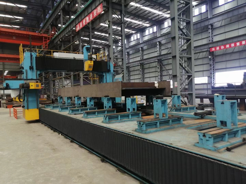 CNC Gantry Movable three side H beam drilling machine BD200E/3